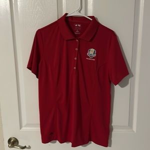 Ryder Cup 2016 Hazeltine PGA Golf polo.  Womens’s XL Adidas.  Adidasgolf.com